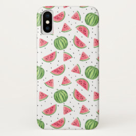 NeonAquarell-Wassermelone-Muster Case-Mate iPhone Hülle