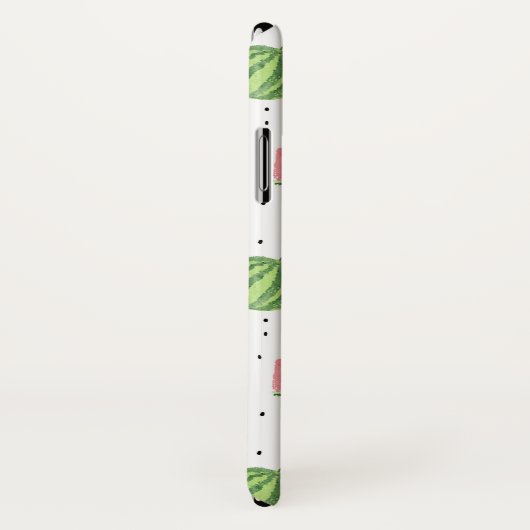 NeonAquarell-Wassermelone-Muster Case-Mate iPhone Hülle (Hinten/Rechts)