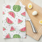 NeonAquarell-Wassermelone-Muster Geschirrtuch (Viertel Falte)