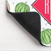 NeonAquarell-Wassermelone-Muster Mousepad (Ecke)