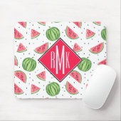 NeonAquarell-Wassermelone-Muster Mousepad (Mit Mouse)