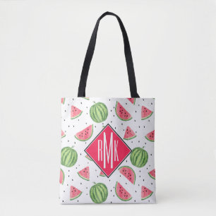 NeonAquarell-Wassermelone-Muster Tasche