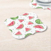 NeonAquarell-Wassermelone-Muster Untersetzer (angewinkelt)
