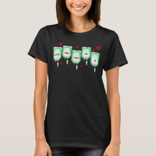 Neonatal ICU Nurse, NICU nährt Weihnachten T-Shirt