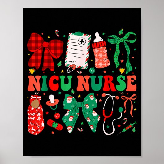 Neonatal Intensive Care Unit Coquette Nicu Nurse C Poster (Vorne)