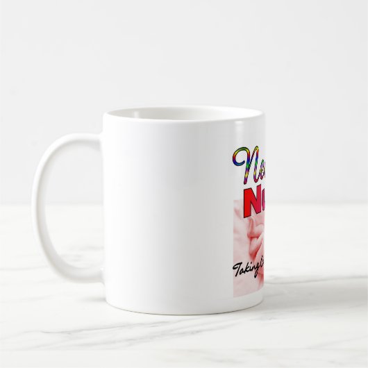 Neonatal/NICU Krankenschwester-Geschenke Kaffeetasse (Links)
