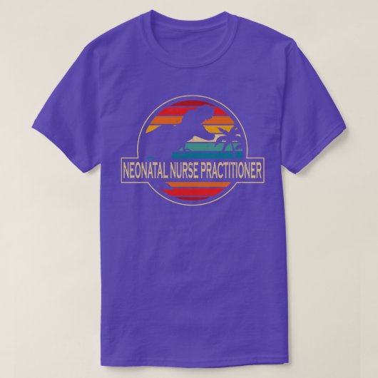 Neonatal Nurse Practitioner Dinosaur T-Shirt (Design vorne)