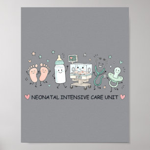 Neonatale Intensivstation Nicu Krankenpflege Poster