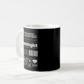Neonatologist &amp; D Neonatology Gift Nicu Doctor Kaffeetasse (Vorderseite Links)