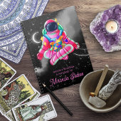 Neonatronin Outer Space Night Sky Pink Notizblock