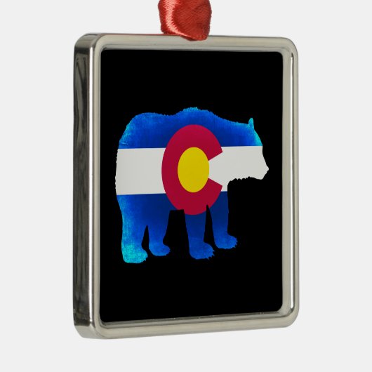 Neonbär-Stift Silbernes Ornament (Rechts)