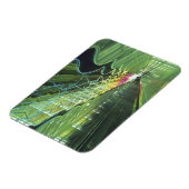 Neonbeleuchtung im Korridor des Flughafens O'hare, Magnet (Linke Seite)