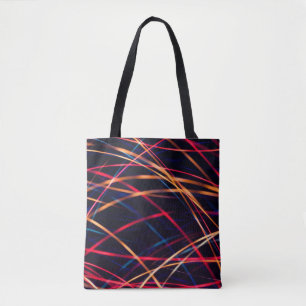 Neonbeleuchtung Textur mit langer Belichtung.abstr Tasche