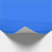 Neonblau Geschenkpapier (Ecke)