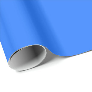Neonblau Geschenkpapier
