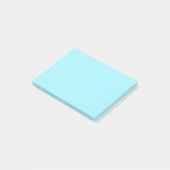 Neonblau Post-it Klebezettel (angewinkelt)