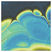 Neonblauer Marmorfluss Stoff (Nahaufnahme)