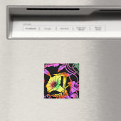 Neonblumen Magnet (In Situ (Geschirrspüler))