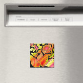 Neonblumen Magnet (In Situ (Geschirrspüler))