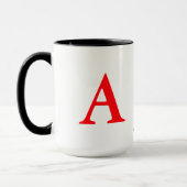 Neonbuchstaben Tasse (Links)