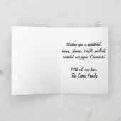 NeonChanukah Karte (Innenseite)