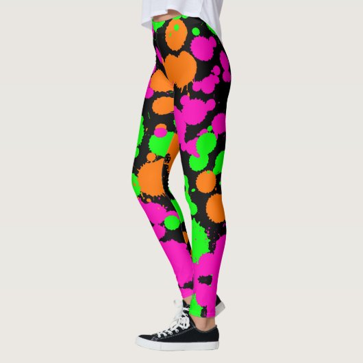 Neoncore Paint Spritzer Leggings (Links)