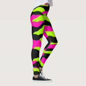 Neoncore Tricolor Animal Print Zebra Leggings (Rechts)