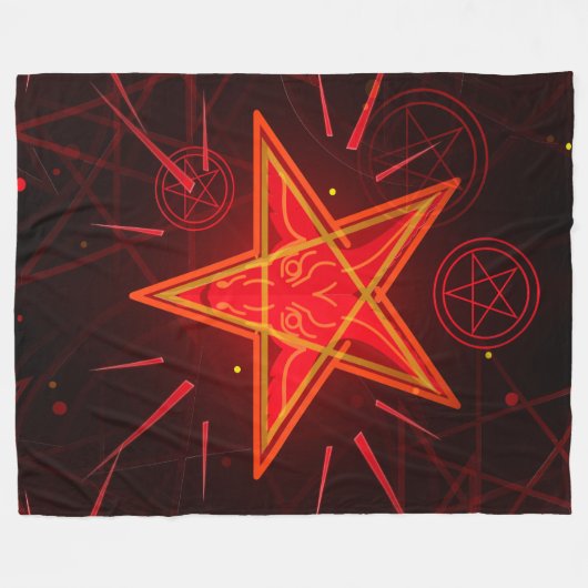 Neondecke Fleecedecke (Vorderseite (Horizontal))