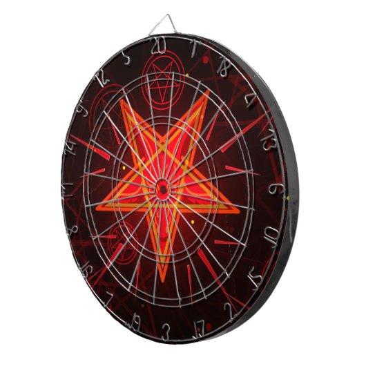 Neondemon Dartscheibe (Vorderseite rechts)