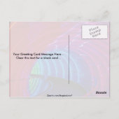 Neondesign, Markisenbeleuchtung Postkarte (Rückseite)