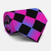 Neondiamanten Krawatte (Gerollt)