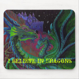 NEONdrache, 1, das ich an Drachen glaube Mousepad