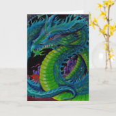 NEONdrache II durch Lori Karels Karte (Gelbe Blume)