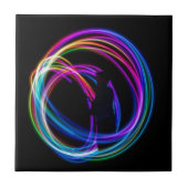 Neonenbogenkreis Fliese (Vorderseite)