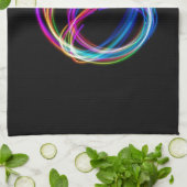 Neonenbogenkreis Geschirrtuch (Gefaltet)