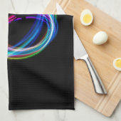 Neonenbogenkreis Geschirrtuch (Viertel Falte)