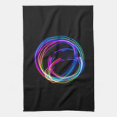 Neonenbogenkreis Geschirrtuch (Vertikal)