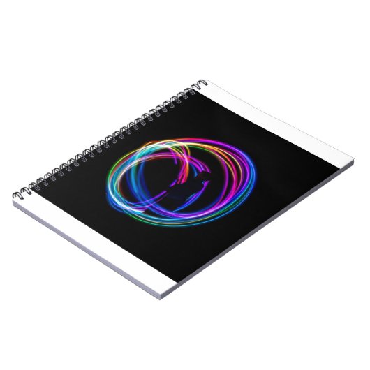 Neonenbogenkreis Notizblock (Linke Seite)