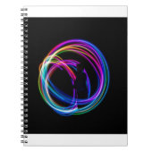 Neonenbogenkreis Notizblock (Vorderseite)