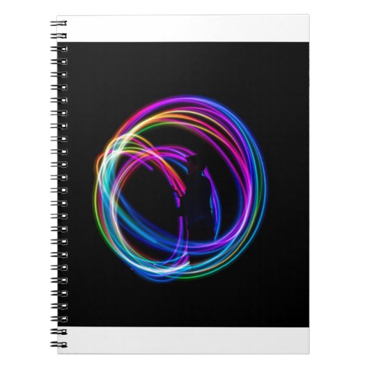 Neonenbogenkreis Notizblock (Vorderseite)
