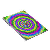Neonexplosion bei Notebooks Notizblock (Rechte Seite)