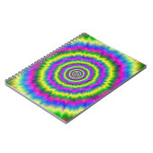 Neonexplosion bei Notebooks Notizblock (Linke Seite)