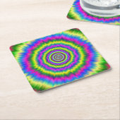 Neonexplosion im Untersetzer (angewinkelt)