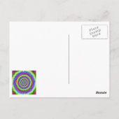 Neonexplosion nach der Karte (Rückseite)