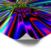 Neonexplosion Poster (Ecke)