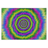 Neonexplosion Schneidebrett (Vorderseite)