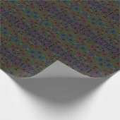 Neonfalte Geschenkpapier (Ecke)