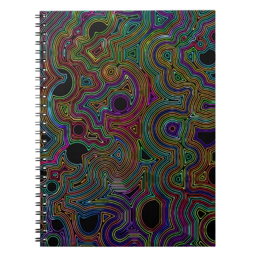 Neonfalte Notizblock (Vorderseite)