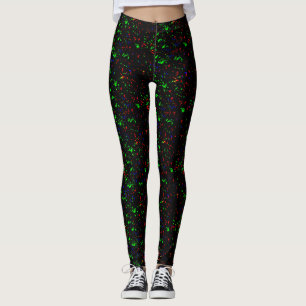 Neonfalten Leggings