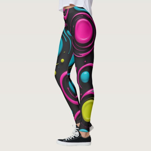 Neonfarben Leggings (Links)